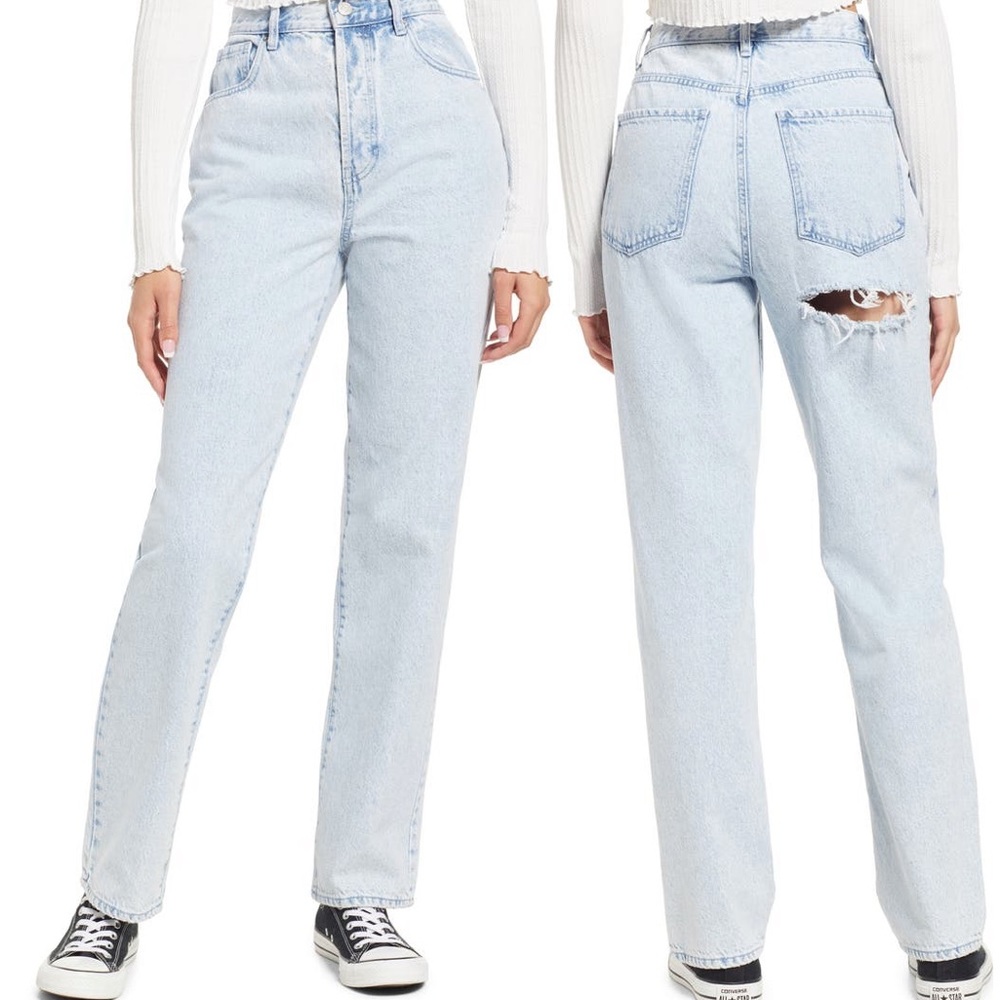 PacSun High Waist Dad Jeans (Indigo Glass) Size 29